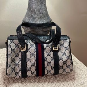 Vintage Gucci purse , carried in the 80s